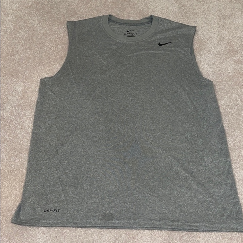 Nike Mens Dri Fit Breathe Hyper Muscle Shirt Sz L